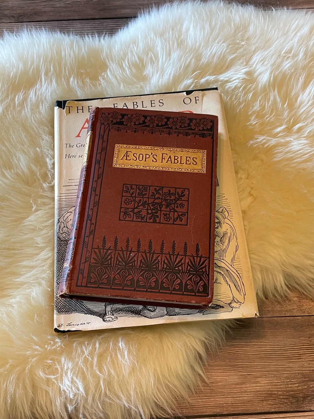 1st Editions The Fables of Aesop ~ 1882 and 1975
